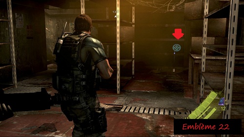 resident evil 6 embleme 22 de serpent Chris chapitre 1