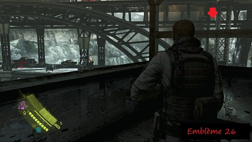 resident evil 6 embleme 26 de serpent Chris chapitre 2