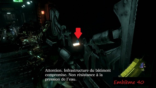 resident evil 6 embleme 40 de serpent Chris chapitre 5