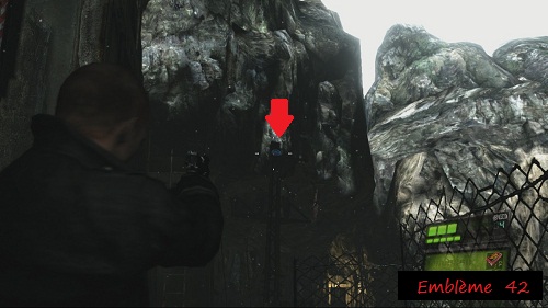 resident evil 6 embleme 42 de serpent jake chapitre 1