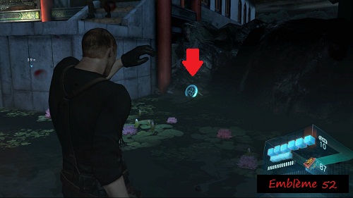 resident evil 6 embleme 52 de serpent jake chapitre 3