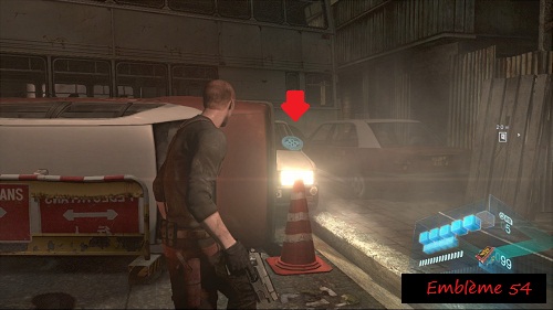 resident evil 6 embleme 54 de serpent jake chapitre 4