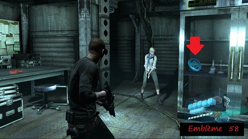 resident evil 6 embleme 58 de serpent jake chapitre 5