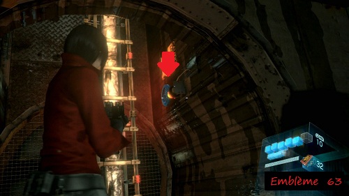 resident evil 6 embleme 63 de serpent Ada chapitre 1
