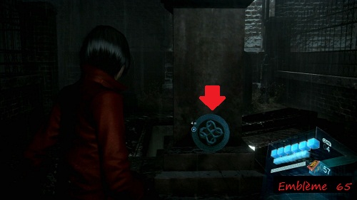 resident evil 6 embleme 65 de serpent Ada chapitre 2