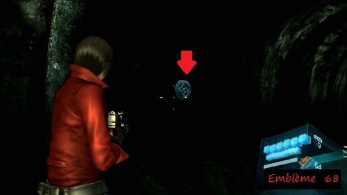 resident evil 6 embleme 68 de serpent Ada chapitre 2