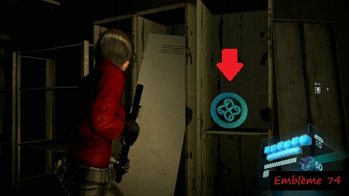 resident evil 6 embleme 74 de serpent Ada chapitre 4