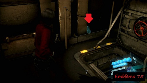 resident evil 6 embleme 75 de serpent Ada chapitre 4