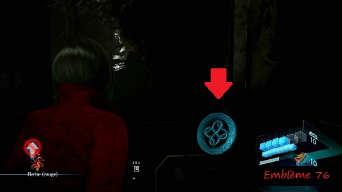 resident evil 6 embleme 76 de serpent Ada chapitre 4